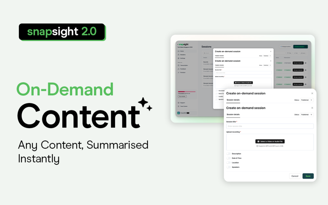 On-Demand Content Processing: AI-Powered Takeaways for any Recording