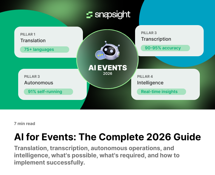 AI for Events Platform: 2026 Guide to Translation and Intelligence