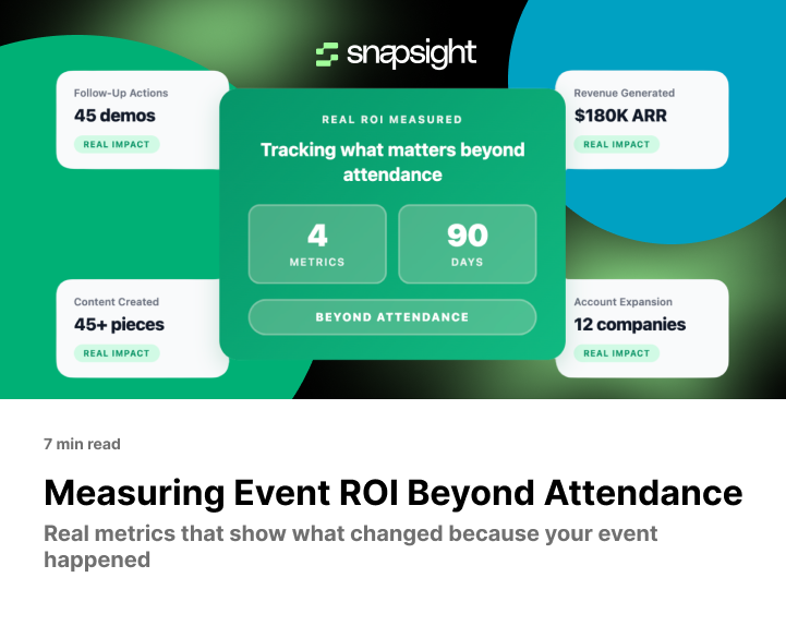 How to Measure the ROI of Your Event (Beyond Attendance)