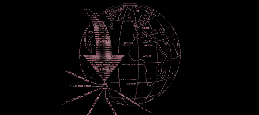 AI-powered sustainable event technology reducing carbon footprint through hybrid experiences and digital content